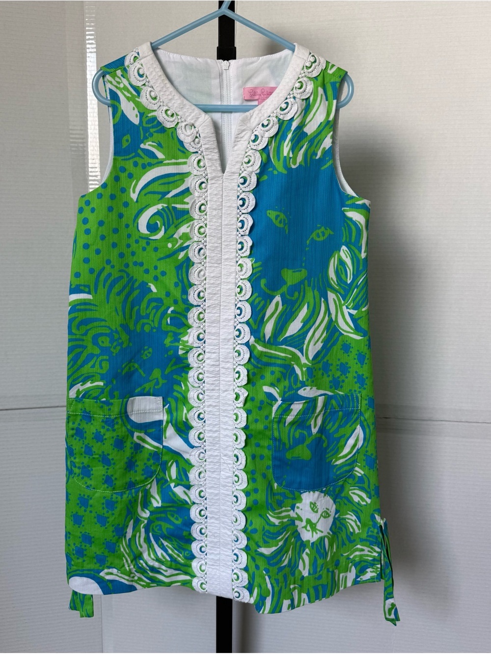 Girl’s Lilly Pulitzer Roar Of The Jungle Shift Dress Size 8